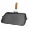Risolì Bistecchiera Antiaderente Xl Cm 43X26 Manico Pieg. Legno