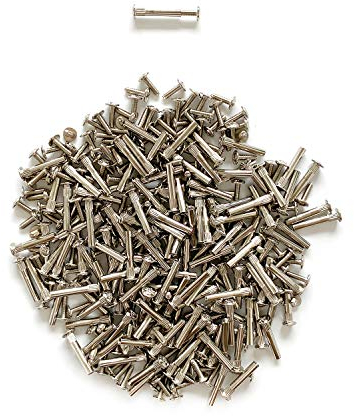 LIKERAINY 150 Stück Möbelverbinder Schrauben Möbelschrauben M5 Hülsenschrauben Verbindungsschraube mit Hülse Vernickelt für Kleiderschrank Küchenschrank Möbel Holzdicke 30–40mm