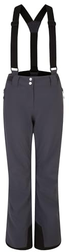 Dare2B Womens Recycled Waterproof and Breathable Fabric Effused II Pant Ebony Grey
