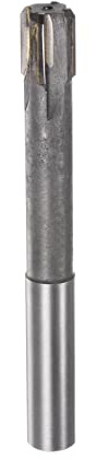 sourcing map Reibahle 14 mm H7 C1/K30 Hartmetallspitze Präzisions-gerade Rillen runder Schaft Drehmaschine Fräser