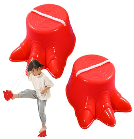 Aznever Stelzen Für Kinder, Geheimer Big Feet Stelzen 2 Stück, Klassisches Picknick-Spielset, Stelzenläufer-Walking-Cup-Spielzeug, Par -Geburtstagsspiel Für Jungen Und Mädchen