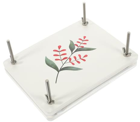 Operitacx Blumenpresse Aus Holz Blumenpress Erwachsene Diy Werkzeugkit Zum Konservieren Von Blumen Mit Gepressten Blumen Für Bastelprojekte