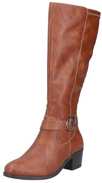 Rieker 73990, Stivali Alti Donna, Marrone, 41 EU