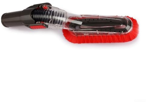 Soft Bristle Vacuum Brush for For cleaning Furniture, Baseboards, and Ceilings Compatible with 1 1/4 Inch Diameter Connections