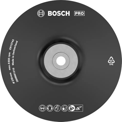 Bosch PRO Stützteller weich, 230 mm, M14 | Ø 230 mm, Professional Zubehör Großer Winkelschleifer