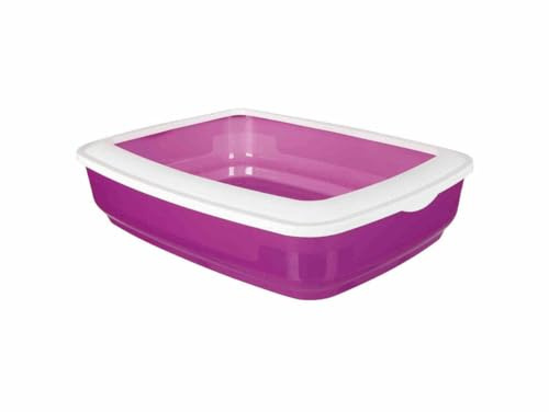 Trixie Cisco Katzentoilette mit Rand, 50 x 38 x 11 cm