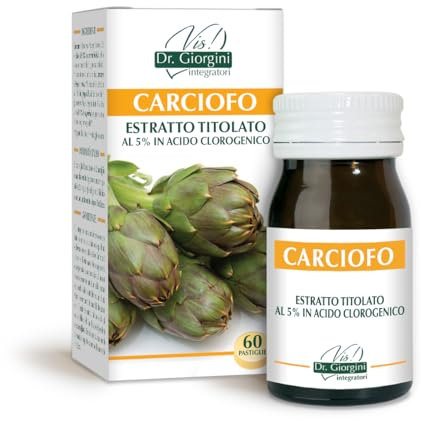 Dr Giorgini CARCIOFO Estratto Titolato al 5% in Acido Clorogenico Pastiglie - 30 g