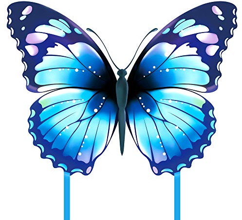 Mint's Colorful Life Schmetterling Drachen flugdrachen für Kinder und Erwachsene (Blau)