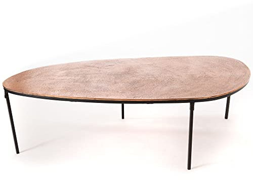 Amadeus - Table Basse Galet cuivre