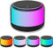 Portable Bluetooth Speaker, Bluetooth Speakers with LED Lights, Wireless Speaker with HD Sound Support TF Card, Mini Speaker for in/Outdoor, Home, BBQ, Beach and Travel