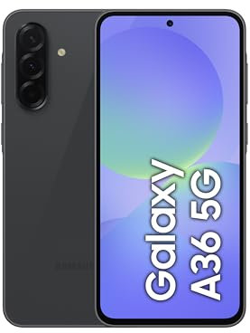 SAMSUNG (A366 Galaxy A36 Dual 5G 256GB 8GB RAM (Awesome) Black