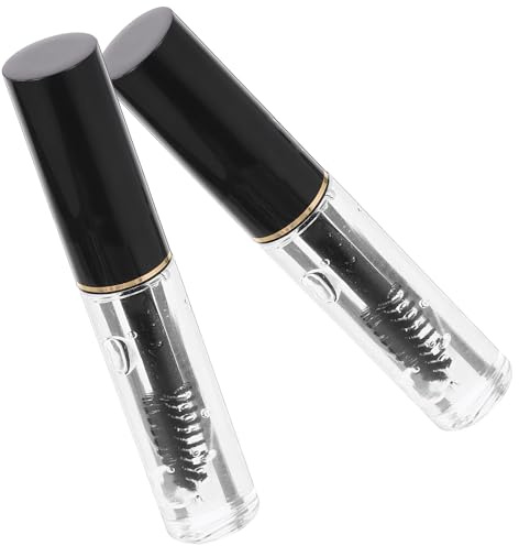 OUNONA Gel Fissaggio Resistente al Sudore per Sopracciglia Trasparente 10g 2 Pezzi Modella e Fissa la Forma Formula in Plastico per Trucco Quotidiano