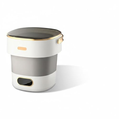 RBFGYIOP Lavaggio profondo e silenzioso - Mini lavatrice pieghevole compatta con centrifuga e capacità 13L, ideale per campeggio, appartamenti, hotel, biancheria intima e abbigliamento bambini -