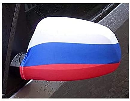 AZ FLAG Spiegelflagge Russland 30x20 cm Russische Polyester-Spandex Spiegel
