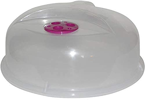 Mikrowellen Abdeckung Abdeckhaube Deckel Mikrowellengeschirr Mikrowellenhaube für Mikrowellenteller 1 Stück Transparent