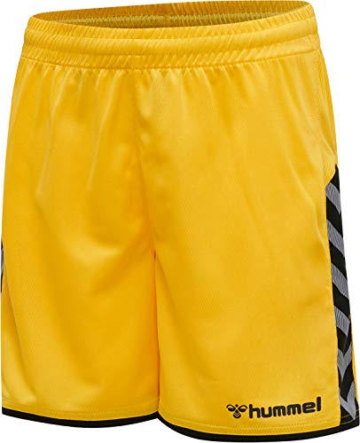 HUMMEL hmlAUTHENTIC Kids Poly Shorts Color: Sports Yellow/Black_Talla: 164