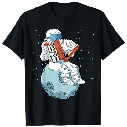 Accordéon Chemise Hommes Accordéon Musique Cadeau Femmes T-Shirt