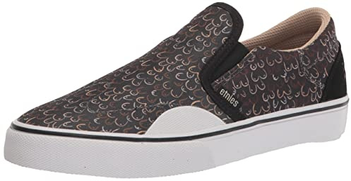 Etnies Marana Slip Slip-On Skate Shoe, B4BC Black/Tan - Sustainable, Comfortable, and Durable Footwear