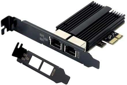 REKONG NIC PCIe de doble puerto 2.5G, chip Intel I226, servidor de escritorio NAS RJ45