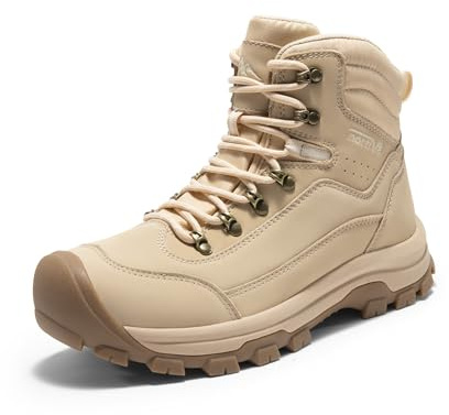 NORTIV 8 Botas Montaña Mujer Impermeables Zapatillas Trekking Antideslizantes con Puntera de Goma para Dedos para Senderismo Acampar