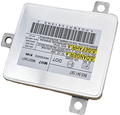 BIPANO Module d'unité de Commande de Ballast de Phare au xénon, for, for Audi, A1 A3 A4 A5 A6 A7 A8 Q3 Q5 Q7, for, for VW, CC 8K0941597 8K0.941.597 Ballast de Phare au xénon HID(8K0941597)