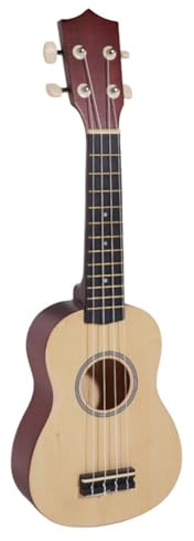 Correa E-Musik-Ukulele für Erwachsene, Kinder und Anfänger - Einsteiger-Viersaiter-Kleingitarre - Kinderinstrument