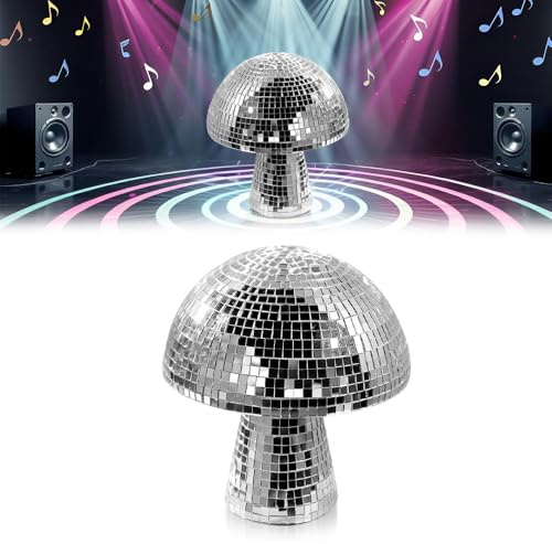 Bola de discoteca de seta, bola de discoteca, seta de espejo, discoteca, seta de discoteca, decoración para el hogar, accesorios para escenarios, artículos de fiesta