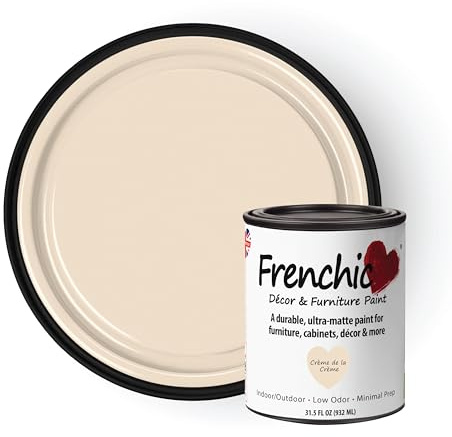 Frenchic Ultra Matte Décor and Furniture Paint, Crème De La Crème, Quart