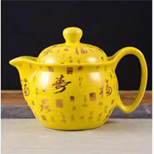 Teiere Teiera In Ceramica Con Motivo Floreale Piccolo Per Uso Domestico, Set Da Tè Kung Fu, Pentola Singola, Porcellana Bianca E Blu Set Da Tè In Porcellana(Type-E)