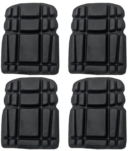 Lot de 2 paires de genouillères réglables en mousse - Design ergonomique - Confortable et durable - Convient pour le sport, les travaux de construction, le jardinage et plus encore