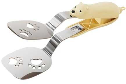 Kitchen Tongs, Steel Grill Tools, Meat Tongs, BBQ Service, Restaurant, Lunch, Camping, Salad, Bread, Food, Meat, Bacon, Fry