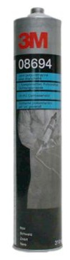 3M - 1K Polyurethan Dichtungsmasse schwarz 08694 (310ml Kartusche)