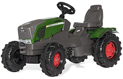 Rolly Toys 60 102 8 Toys Traktor rollyFarmtrac Fendt 211 Vario (für Kinder im Alter von 3 – 8 Jahre, Kindertraktor mit Front- und Heckkupplung) 601028