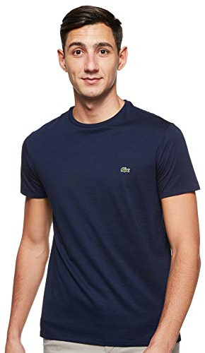 Lacoste Th6709, T-shirt Uomo, Marine, L