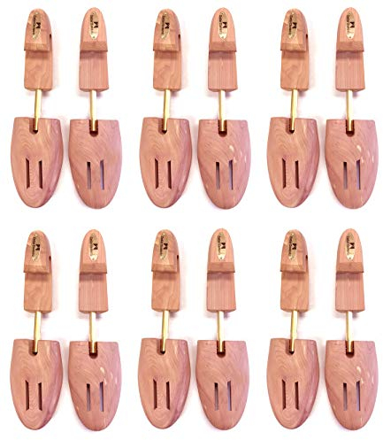 Cedar Elements Little Wholesale Program - Cedar Shoe Trees - 6 Pairs, Brown, S