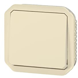 va et vient ou interrupteur - 10a - beige - composable - legrand plexo 069808l