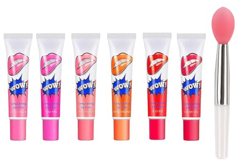 6 Farben Magic Tattoo Lipgloss