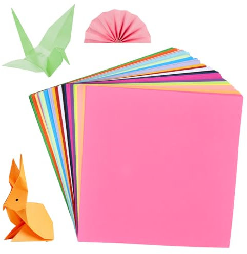 300pcs Origami Paper 15cm x 15cm Color Paper Colourful Origami DIY Set for Kids 6-12, Beginners, DIY Arts and Crafts Colorful Projects Travel Crafts
