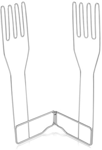 BEBEMOKO Glove Drying Rack Foldable Kitchen Glove Holder Reusable Stand for Mitten Dryer and Towel Storage Suitable for Kitchen and Household Use