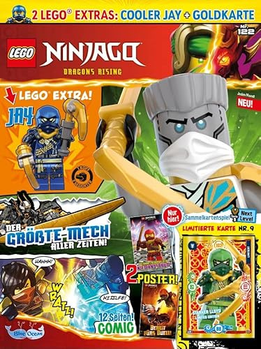 LEGO Ninjago (MoS) 122/2024 Extra: Jay mit Waffen