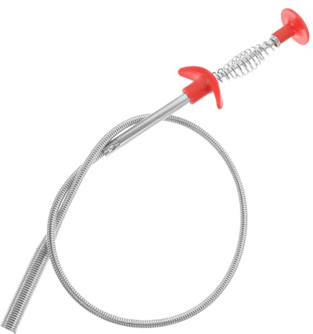 KOCKSHION Pinze Flessibili per Scarichi Doccia e Lavabo Strumento per Rimuovere Intasamenti Flessibile Manico Ergonomico