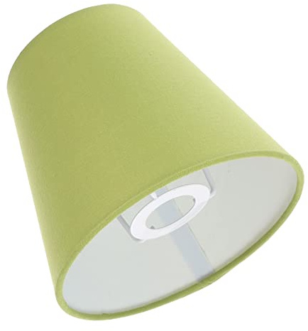 QUMIIRITY Pantalla de Lámpara Pequeña Retro Tejido de Lino Color Macaron Accesorios de Iluminación para Dormitorio y Cocina Pantalla de Lámpara de Vintage