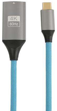 HangTon - Cable adaptador USB-C a HDMI hembra 4K 60Hz para iPhone 15/16 Pro Max, MacBook Pro/Air, Samsung Huawei ordenador portátil teléfono a pantalla proyector, espejo de pantalla, trenza
