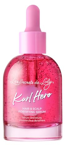 Les Secrets De Loly - Kurl Hero - Sérum anti-chute, croissance et densifiant - Tous types de cheveux - 50ml