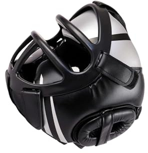 KTUXZCI Protezione per il viso traspirante, casco per arti marziali, casco da boxe, bambini, adulti, uomini, donne, ragazzi e ragazze, vestibilità