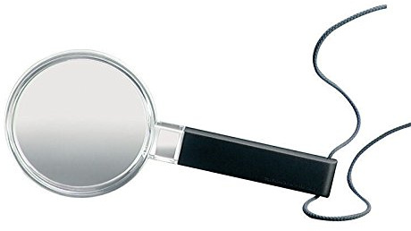 Biconvex läselupe [Eschenbach 264265] PXM®-lättlins, DUPLEX-belagd för kantskarp, registreringsfri bild, linsens mått: Ø 65 mm, förstoring: 3x, dioptri: 7,4