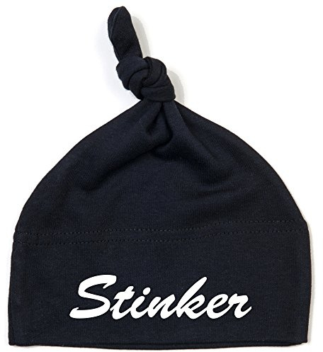 Schnoschi Babymütze mit Stinker hochwertig Bestickt/gestickt