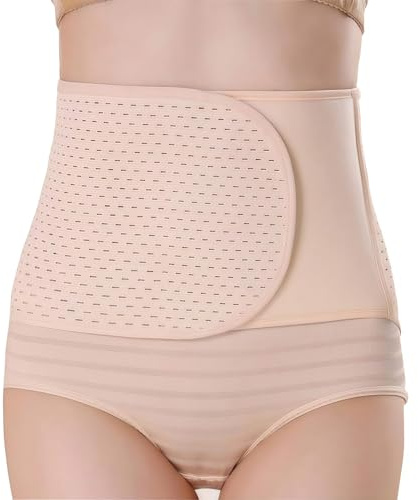 1 ceinture abdominale réglable, respirante et amincissante pour femme, corset pour soutien du dos, remodelage du corps, récupération suite à césarienne, post-partum