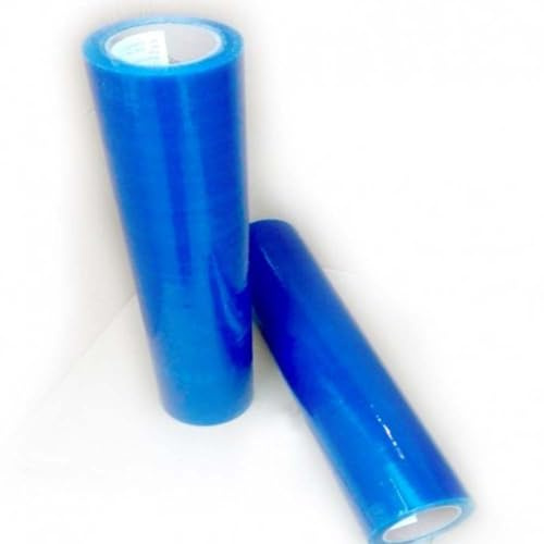 Proteplas Film Protector Autoadhesivo 100m x 50cm Pinturas e Hidrófugos | Protege ventanas, cristales, metales y otras superficies durante trabajos de hidrofugado, pintura y reformas. Reposicionable.