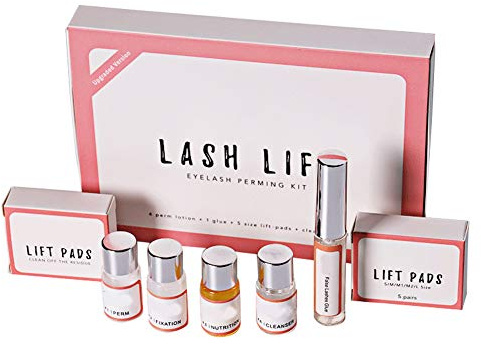 Kit Rehaussement De Cils, Cil Perming Kit, Curling Lift cil outil Extensions Set Perm Professional cil Quick Set Chaud Froid Perming Salon Accueil